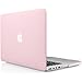 iDOO Hard Plastic Case ONLY for (Previous Generation) MacBook PRO 15 inch (Model A1398) with Retina Display NO CD Drive - Rose Quartz