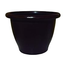 Maceta de Fibra de Vidrio Tuluní Marrón