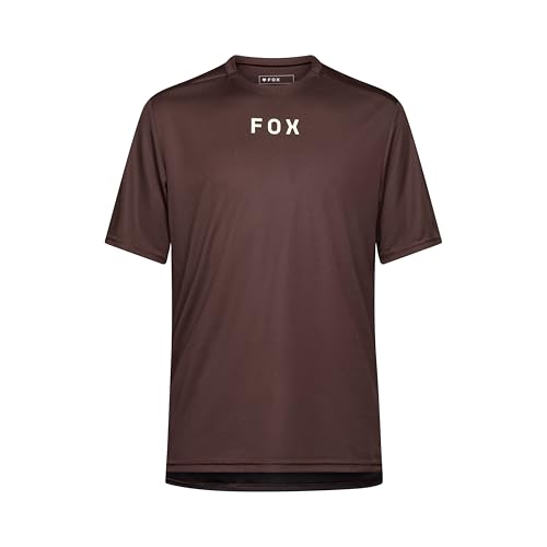 Fox Racing Atletico Uomo, Cacao Wordmark, XXL