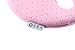 E-A Baby Pillow Preventing Flat Head Syndrome, Head Shaping for Infant, Peacefuly Sleep for Newborn, Cute Breathable and Soft Cover, Blue or Pink