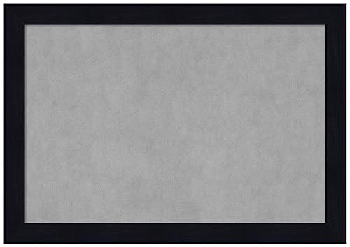 Amanti Art Blue Framed Magnetic Board 28x40 Large Vision Board for use with Mag…
