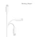 Antopos 3 Feet Certified 8 Pin Lightning to USB Cable (5 Pack)