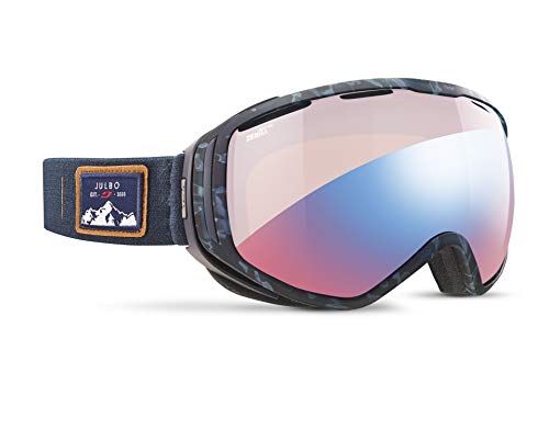 Julbo Titan Photochromic Snow Goggles - Zebra Light Red - Blue Tortoise