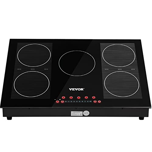 VEVOR Builtin Induction Electric Stove Top 30 Inch,5 Burners Electric