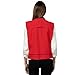 Ziker Women's Mesh Breathable Openwork Jouralist Photographer Fishing Vest Waistcoat Travel Jacket Coat with Pockets