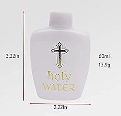 30 Pieces Empty Holy Water Bottles Set, Refillable
