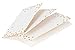 Best Paper Greetings 100 Wedding Table Place Cards with Gold Foil Polka Dot Design for Reserved Seating, Birthday, Banquet, and Events - Placecards for Table