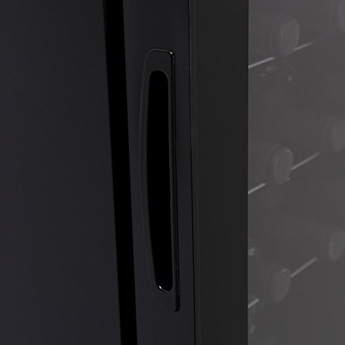Mecor 24-Bottle Compressor Wine Cooler Freestanding Wine Chiller Refrigerator Cabinet,Black - Thumbnail 4