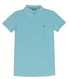 Nautica Women's Short Sleeve Classic Fit Polo Shirt