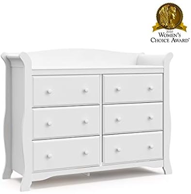 storkcraft avalon 6 drawer universal dresser