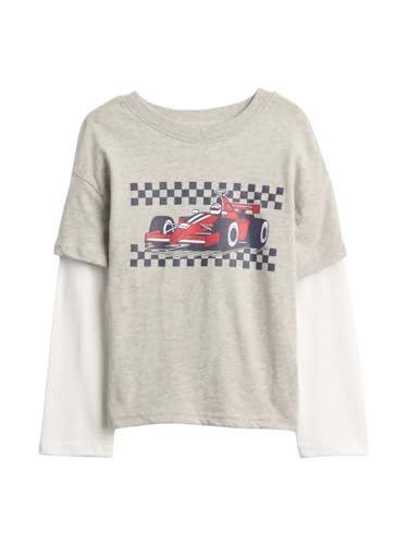 GAP Baby Boys 2-in-1 Knit Graphic Tee B08 5YRS