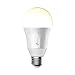 TP-LINK Kasa Smart Wi-Fi LED Bulb with Dimmable White Light, 50W, No hub Required, Works w/Alxea&Google Home (KB100)
