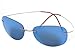 De Ding rimless titanium polarized Sunglasses