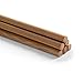 Chopsticks Reusable Dishwasher Safe Natural Chinese Health Wooden Bamboo Chopsticks,Long 10 Pairs Sets for Restaurant Home Use Premium Material (As Picture)