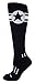 MOXY Socks Black with White American Star Performance Knee-High Socks