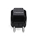 TESSAN Universal Travel Plug Adapter USA to The Most of Europe Travel Prong Adapter Plug Kit for The Most of Europe(Type C) - 3 Pack