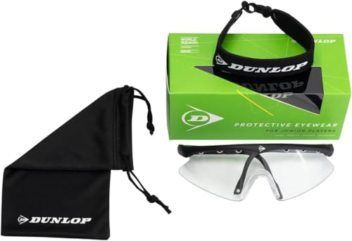 Dunlop Lunettes de Squash pour Joueurs Juniors