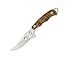 Elk Ridge ER-059 Series Fixed Blade Hunting Knife, Straight Edge Blade, Wood Handle, 7-Inch Length
