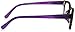 Peepers by PeeperSpecs Style One Rectangular Reading Glasses, Tortoise/Purple, 46 mm + 1.5