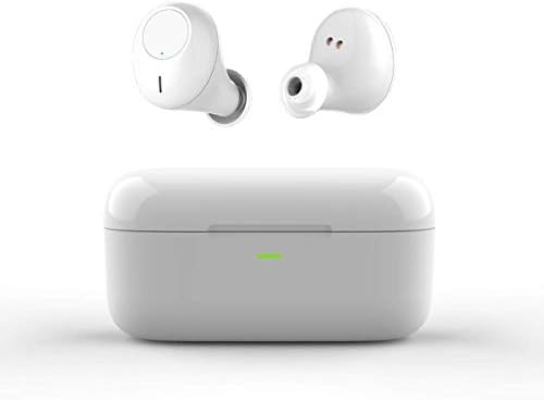 Wireless Earbuds V4.2 Bluetooth Headphones Wireless in Ear Earbuds Mini Noise Cancelling Sweatproof Stereo Headsets for iPhone Samsung Android Phones (White)