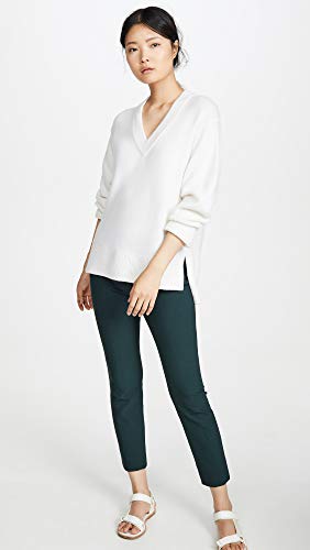 Vince Women's Stitch Front Seam Leggings, Dark Watercress, Green, Small