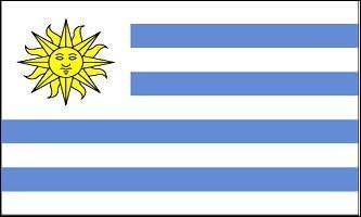 3ft x 5ft Uruguay Flag - Polyester - Online Stores - 3 x 5 - Poly Guarani Flag