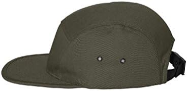 Ponce New Yupoong Jockey Flat Bill Cap 100% cotton 5 panel Jockey style Mens Hat 7005