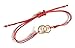 SIFRIMANIA Endless Love Mother and Daughter Matching Bracelets Set of 2 Red String