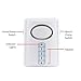 GE home electrical GE Personal Security Window and Door Alarm, Deluxe Alarm, DIY Protection, Burglar Alert, Keypad Activation, Easy Installation, Ideal for Home, Garage and More, 45117