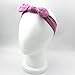 Girzzur (12Pack) 5-10 years old Fabric Headbands for Girls kid rabbit ears headbands for girls