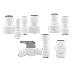 Qrity 1 PCS 3/8" Quick Connect Check Valve for RO