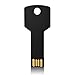 KOOTION 32GB USB Flash Drive, Metal Key Shaped 2.0 USB Memory Stick Pen Drive Black