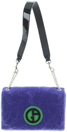 Amazon Giorgio Armani ジョルジオアルマーニ ショルダーバッグ レディース 紫 0917 中古 ショルダーバッグ