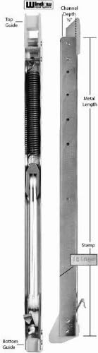 Amesbury 16" Block &amp; Tackle Side Load Window Balance Stamp 1510