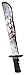 Friday the 13th: Jason Voorhees Machete with Sound Costume Accessory for Adults by Rubies, Men's No Size