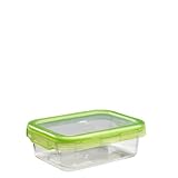 OXO Good Grips LockTop 22-1/2-Ounce Rectangle Container with Green Lid