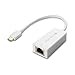 Cable Matters Plug & Play USB C to Ethernet Adapter with PXE, MAC Address Clone (Thunderbolt to Ethernet Adapter, Gigabit Ethernet to USB C) in White - Compatible with MacBook Pro, XPS, Surface Pro