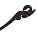FREUDEWOOD Swan Handmade Carved Wood Hair Stick