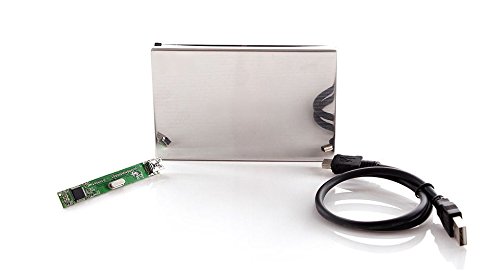 SANOXYÂ® USB 2.0 SATA Portable Hard Drive Enclosure / Hard Disk Case 2.5 inch SATA screw-free stainless steel housing