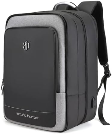 ah arctic hunter Backpack,Original 41L Expandable Laptop Bag with 17 inch Laptop Pocket & 10 inch Tablet, 3 in 1 Convertible Laptop Backpack with USB Charging Port Water-resistant Bag (Dark Grey) price ah arctic hunter Backpack,Original 41L Expandable Laptop Bag with 17 inch Laptop Pocket & 10 inch Tablet, 3 in 1 Convertible Laptop Backpack with USB Charging Port Water-resistant Bag (Dark Grey) price