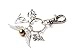 Harry Potter Charm Golden Snitch Hogwarts Keychain Key Chain Bag Purse Clip