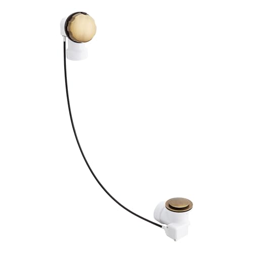 Signature Hardware 948045 PVC Cable Drain and Overflow for 17" - 22" Deep Alcov…