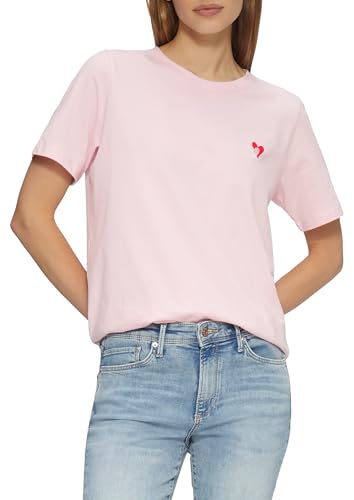 s.Oliver T-Shirt im Relaxed Fit mit Herz-Stickerei