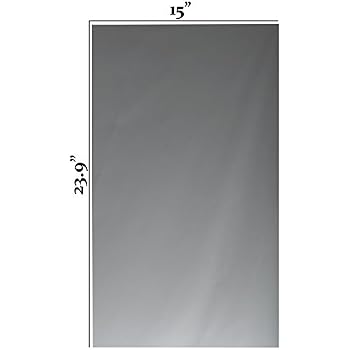 mirror flexible sheets plastic cuttable glass sheet craft non soft inch