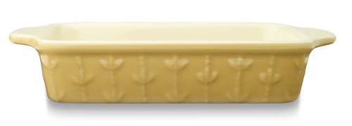 Signature Housewares Sorrento Collection 13-Inch Rectangular Baker, Gold Antiqued Finish