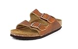 Birkenstock Women's Arizona Washed Metallic Antique