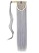 Lelinta 24″ Straight Wrap Around Ponytail Extension for Woman Synthetic Hair Extensionthumb 1