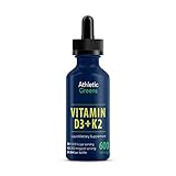 Balanced Vitamin D3 and K2 Liquid Formula From Athletic Greens 24.5 ml