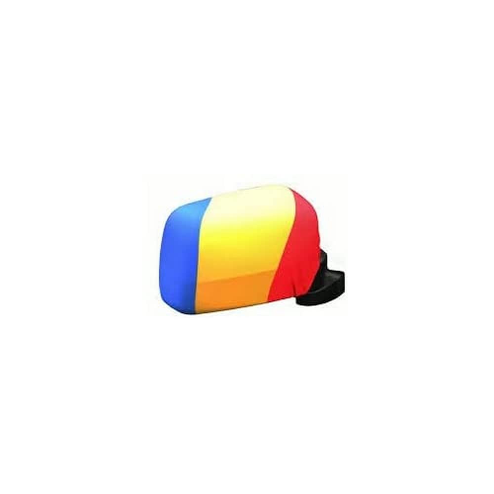 AZ FLAG - Romania Car Mirror Flag - 2 Pieces - Polyester and Spandex Romanian Small Flag for Car mirrors - Elastic