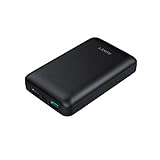 AUKEY 10000mAh Portable Charger, Streamline Design Power Bank with Dual Outputs Battery Pack Compatible iPhone Xs/XS Max / 8 / Plus, Samsung Galaxy S8 / S8+ and More